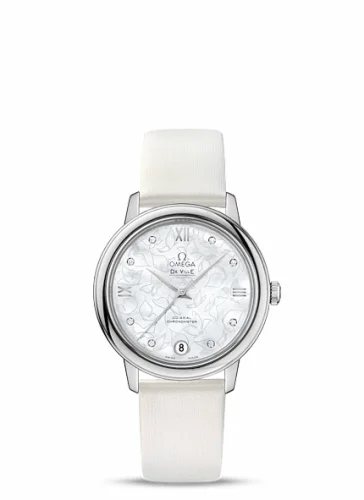 Omega De Ville Prestige Co-Axial 32.7 Stainless Steel / MOP Butterfly 424.12.33.20.55.001 (42412332055001)